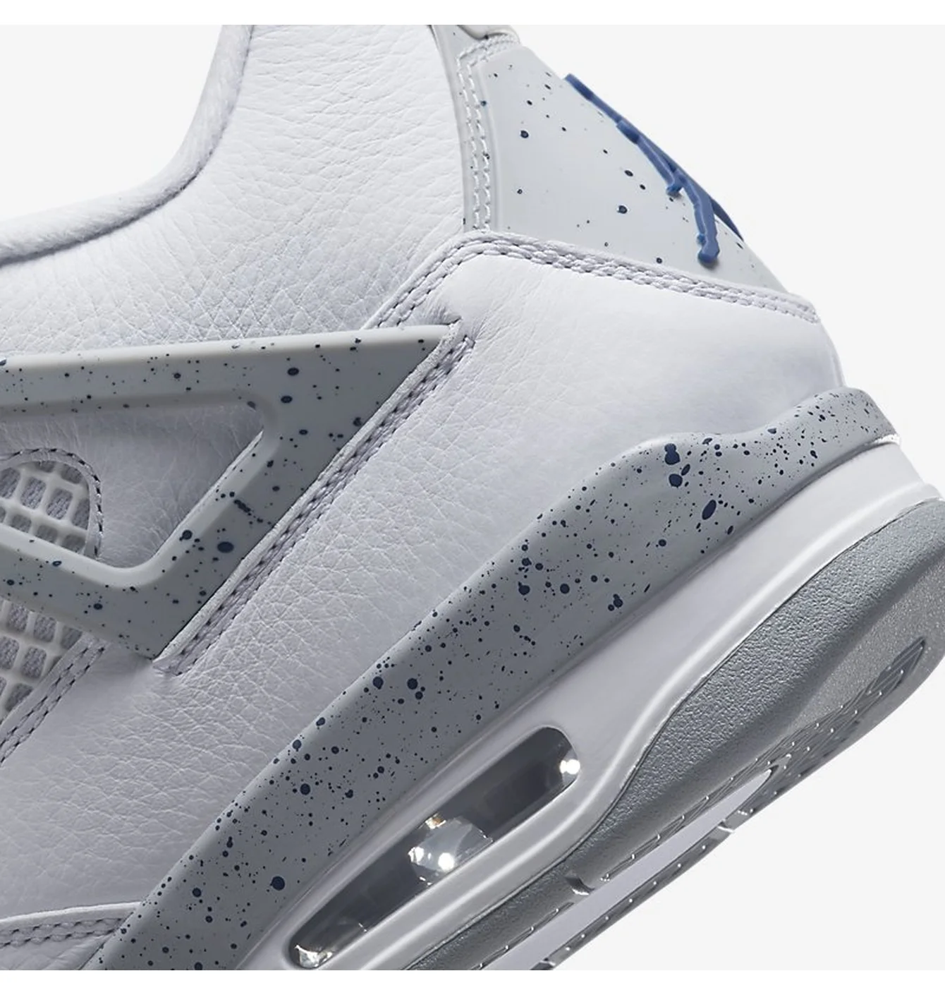 Nike Air Jordan 4 Retro White Midnight Navy - Зображення 5