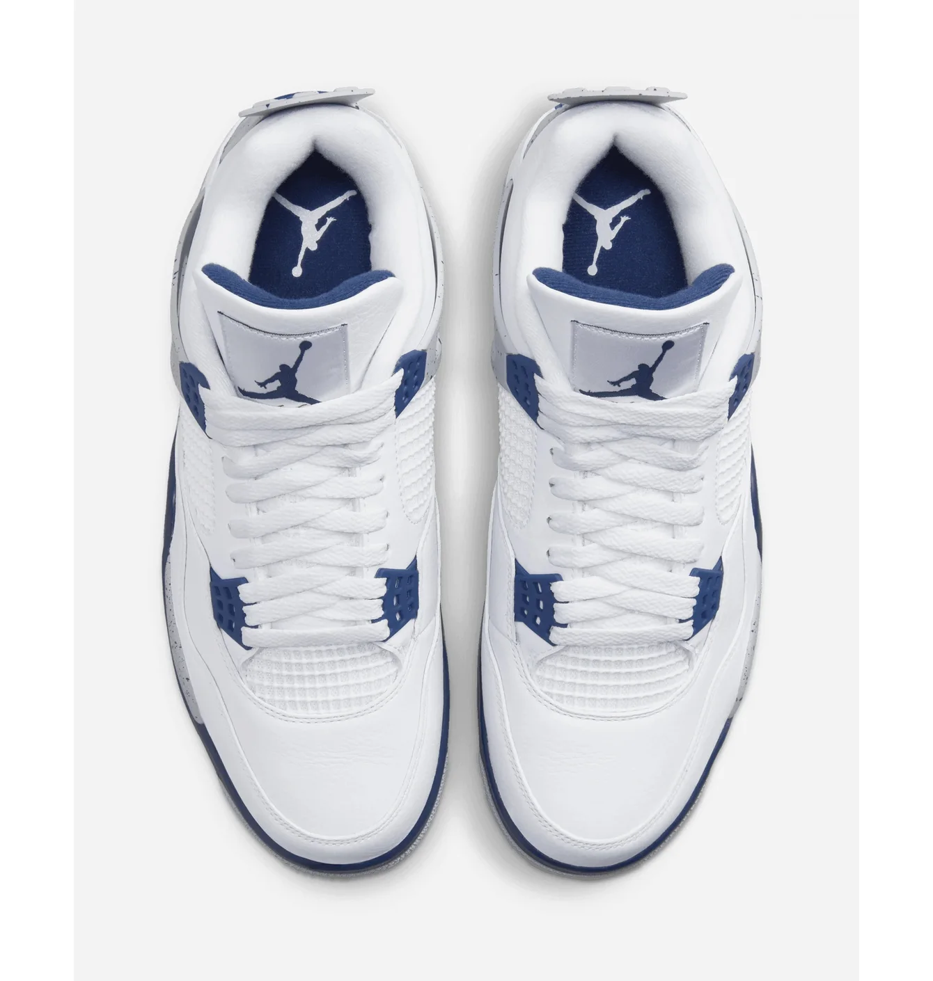 Nike Air Jordan 4 Retro White Midnight Navy - Зображення 4