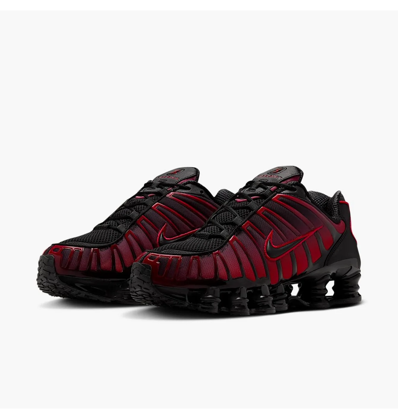 Nike Shox TL Black University Red Gradient - Зображення 4