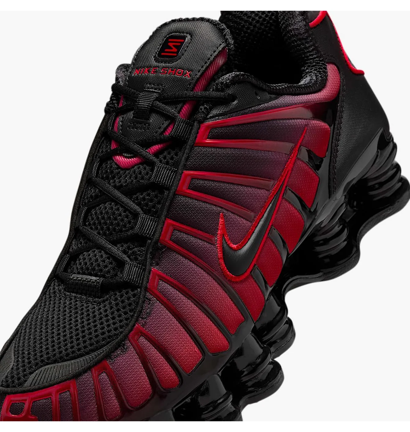 Nike Shox TL Black University Red Gradient - Зображення 6
