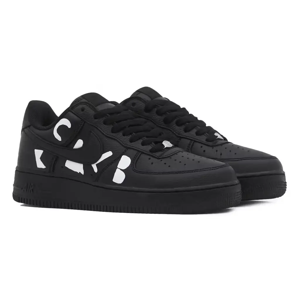 Nike Air Force 1 Low Retro SP Black Comme des Garçons Black - Зображення 2