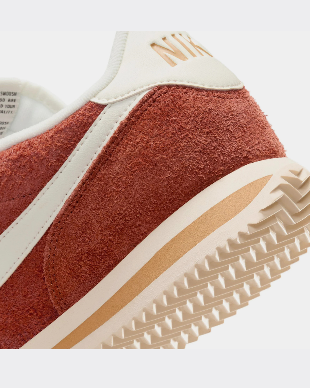 Nike Cortez SE Suede Dark Russet Flax Muslin Sail (HF3142 200) - Зображення 4