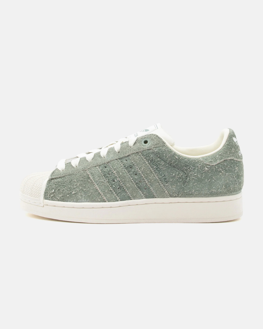 Adidas Superstar ll Silver Coloured Green / Off White