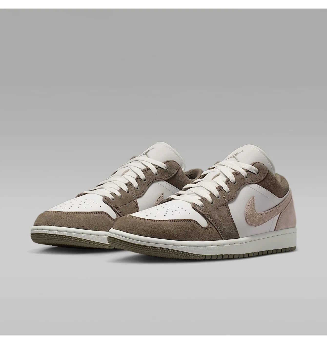 Nike Air Jordan 1 Low Olive Grey Enigma Stone - Зображення 4